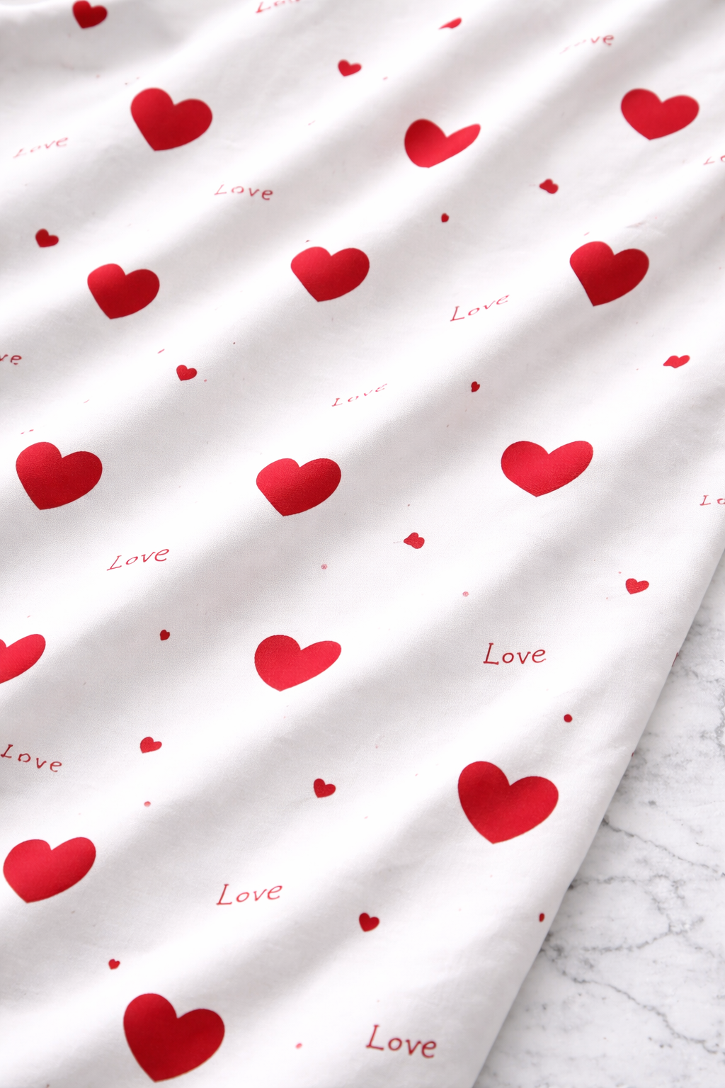 Red & White Night Suit