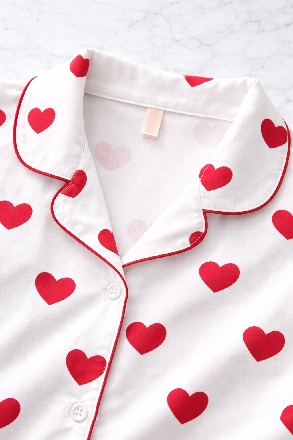 Red & White Night Suit