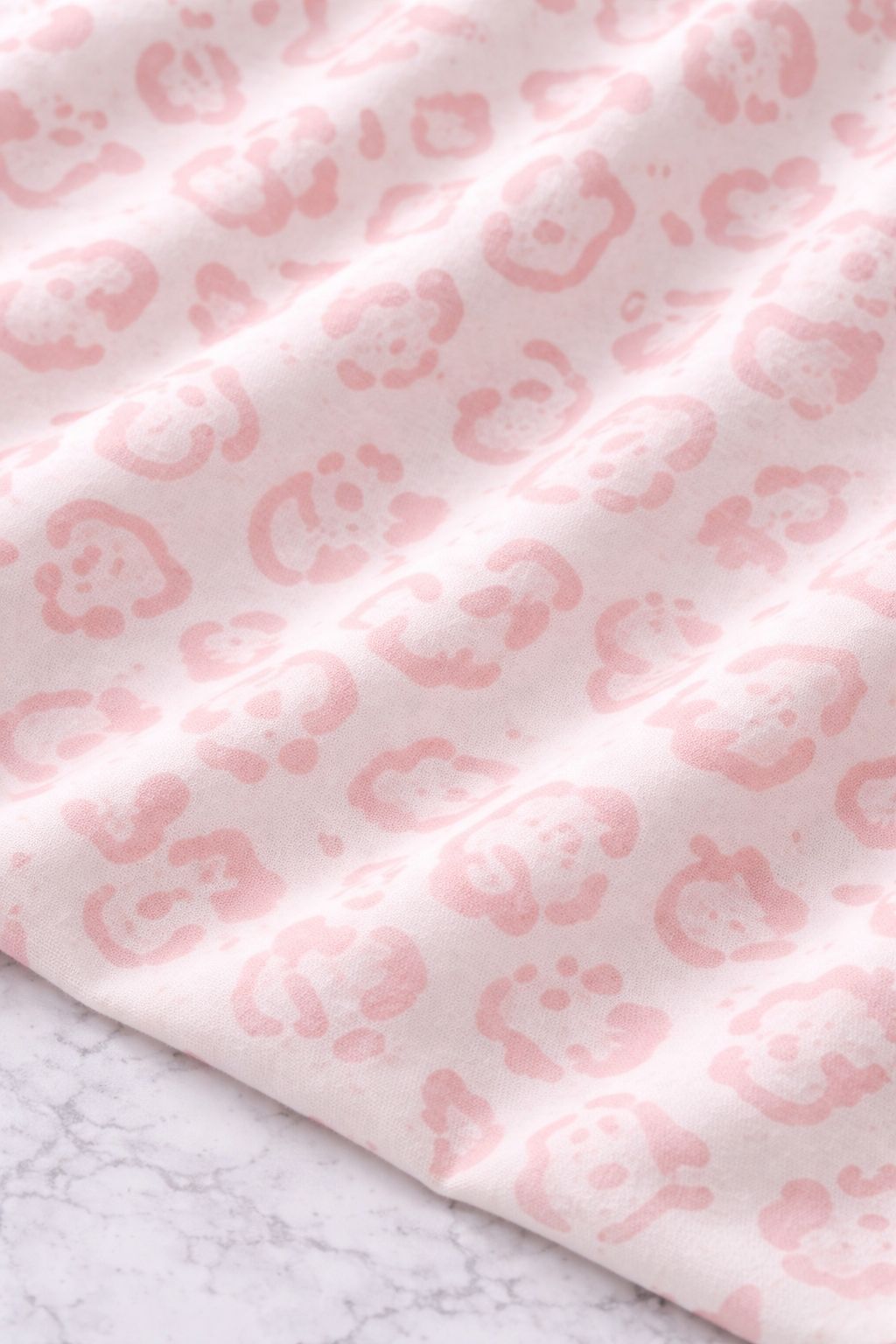 Pink Leopard Print Night Suit